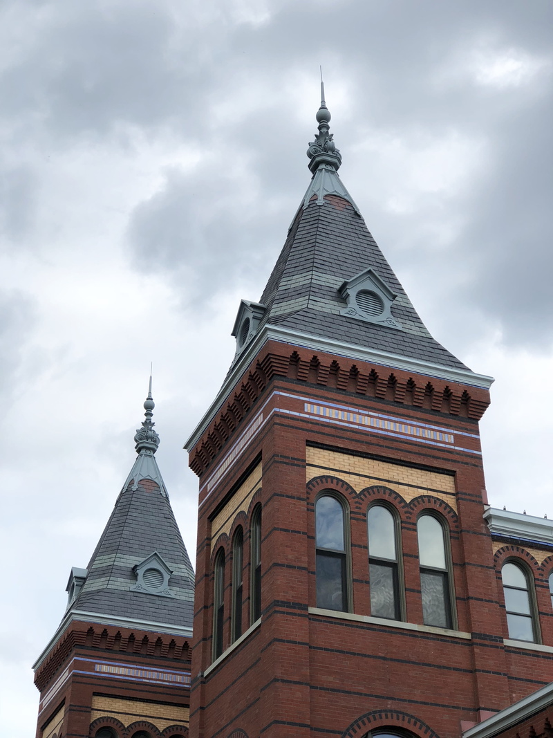cloud - sky, history, architecture, building, no people, tower, religion, built structure, 4K, spire, spirituality, travel destinations, nature, national mall