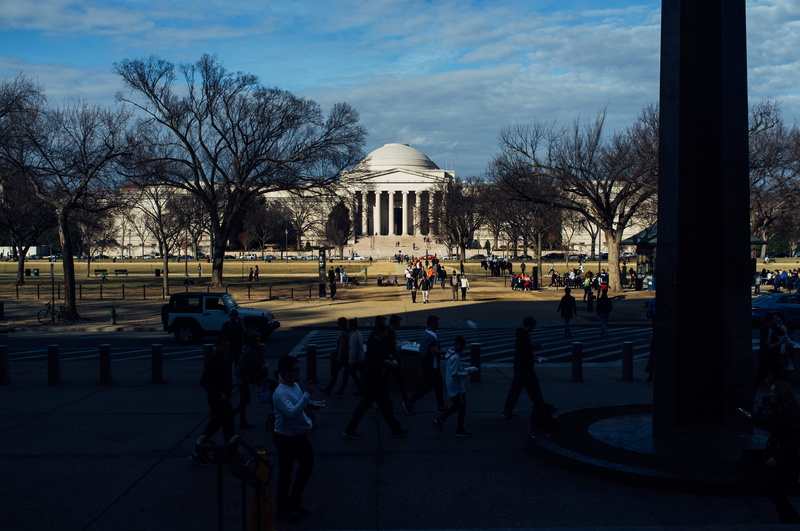 built structure, architecture, washington, travel, building exterior, history, tourism, national mall, neo-classical, united states, 4K, large group of people