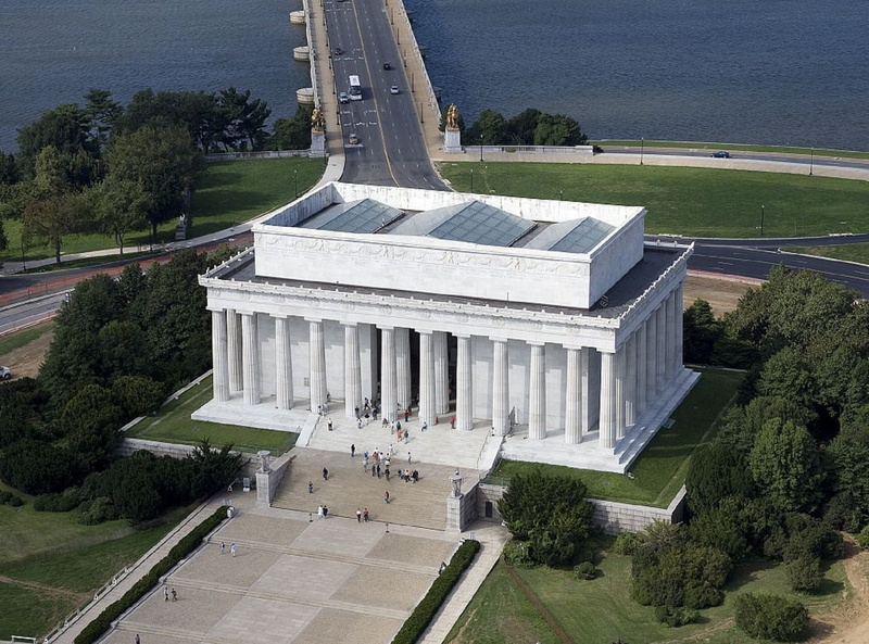 travel destinations, government, architecture, art and craft, road, incidental people, washington, monument, concrete, Memorial, view, Building, president lincoln