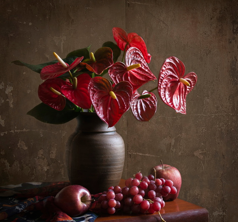composition, flower head, still life, flower arrangement, fragility, food and drink, healthy eating, 1080P, vulnerability, no people, wellbeing, beauty in nature