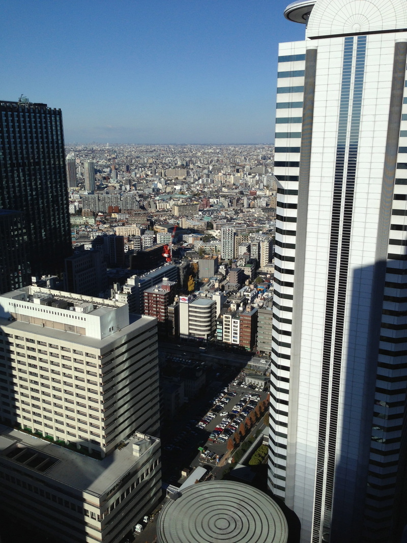 city life, architecture And Buildings, office Building, outdoors, financial district, no people, shinjuku, built Structure, clear sky, settlement, uSA
