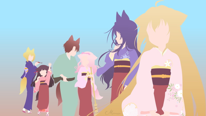 Konohana Kitan, Sakura (Konohana Kitan), Yuzu (Konohana Kitan), Kiri (Konohana Kitan), Anime, Satsuki (Konohana Kitan), 1080P, Natsume (Konohana Kitan)