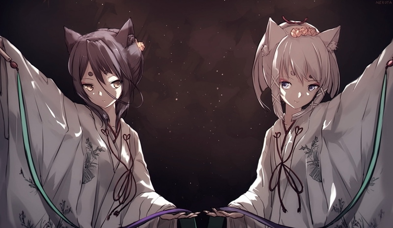 women, beautiful woman, Satsuki (Konohana Kitan), disguise, beautiful people, adult, clothing, young women, people, portrait, beauty, representation, Yuzu (Konohana Kitan)