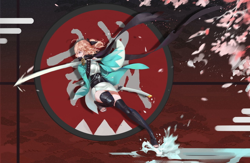 Fate Series, 1080P, Saber (Fate Series), Sakura Saber, Fate/KOHA-ACE