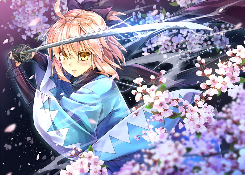 Saber (Fate Series), Sakura Saber, Fate/KOHA-ACE, 1080P, Fate Series