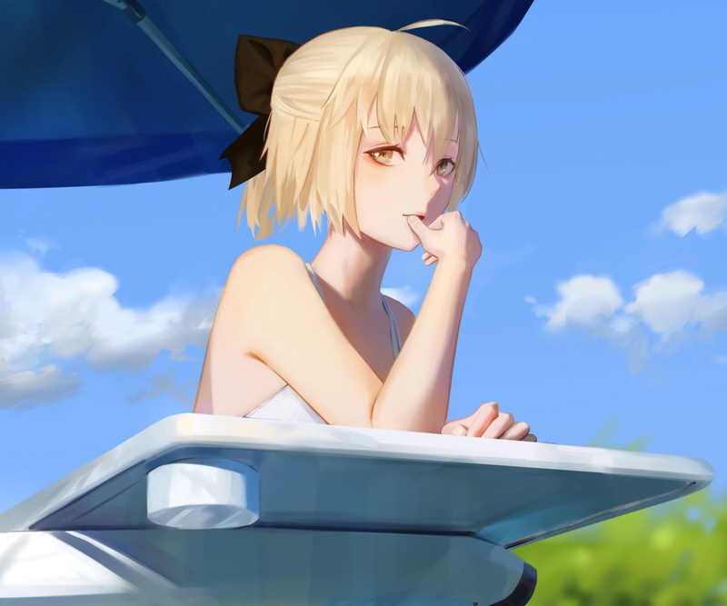 1080P, Fate Series, Fate/KOHA-ACE, Saber (Fate Series), Sakura Saber