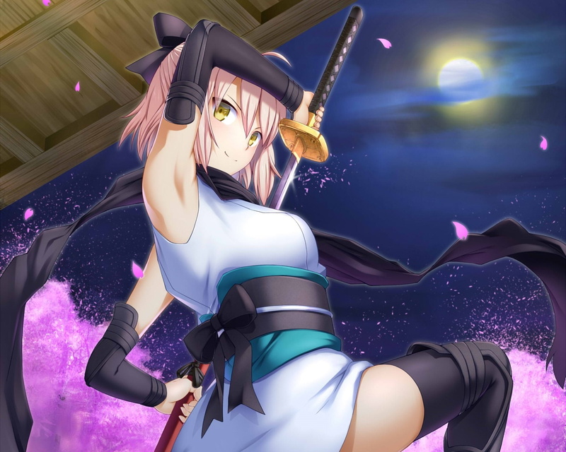 Fate Series, Sakura Saber, Fate/KOHA-ACE, Saber (Fate Series), 1080P