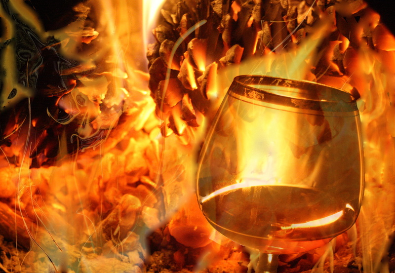 cold, swing, firelight, indoors, brown, flame, cognac, brandy, alcohol, orange color, abstract, communication, glowing, light, close-up, nature, motion