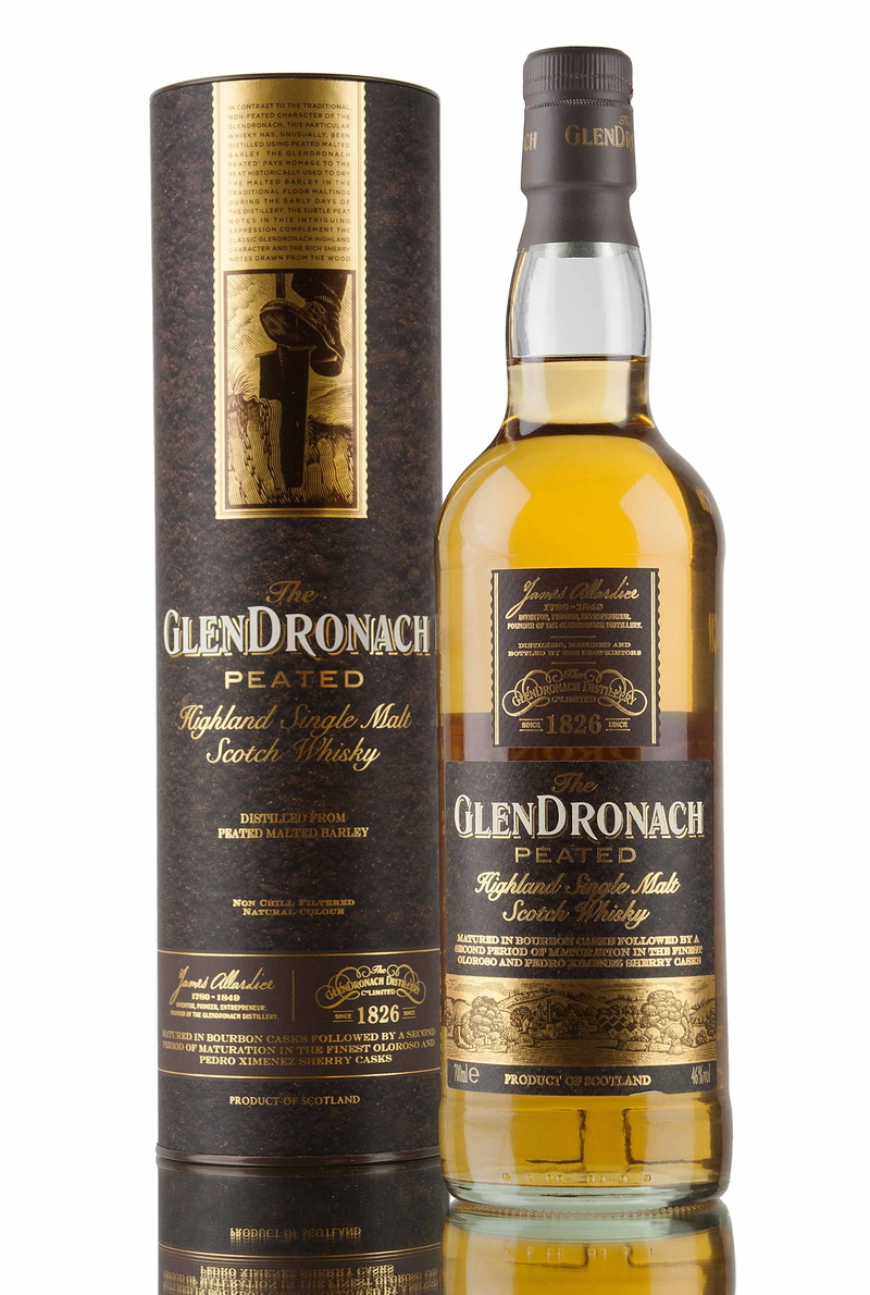 peated, scotch, glendronach, 2K, whisky