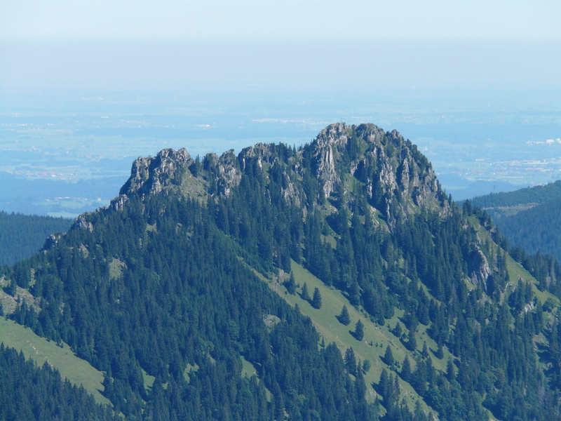 iseler, tree, scenics, sky, Mountain, summit, sea, remote, high angle view, mountains, scenics - nature, land, sorg schrofen, outlook, day, Tine, mountain