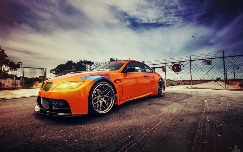 1080P, BMW, Orange, gt, e, m, Car