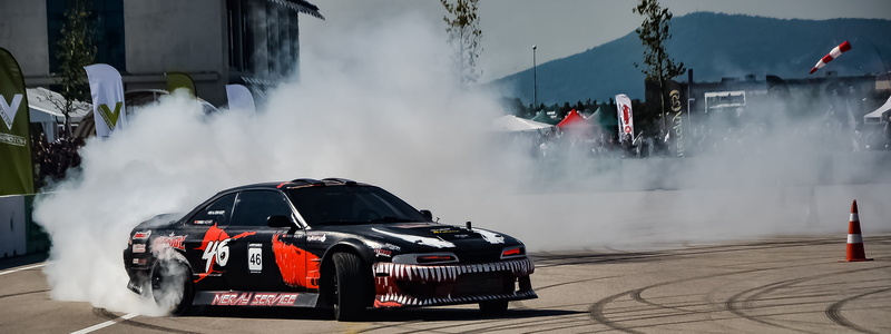 sport, rubber, motorsport, competition, sports race, people, smoke - physical structure, asphalt, drift, 2K, racecar, smoke, sign, warning sign, transportation