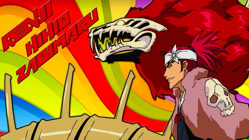 720P, anime, anime boys, red, Abarai Renji, man, print, textile, spider, black, Bleach, skull