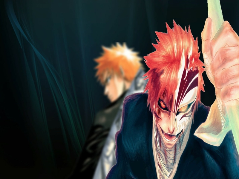 ichigo, bleach, evil, art, bankai, anime, hd, 720P