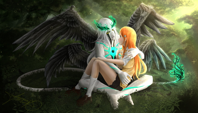 Anime, Orihime Inoue, Bleach Brave Souls, 5K, Ulquiorra Cifer, Bleach