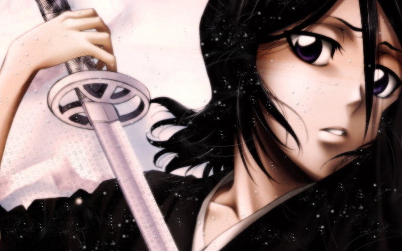 x, kuchiki, bleach, zanpakuto, hd, anime, rukia, 720P, Kuchiki Rukia, art