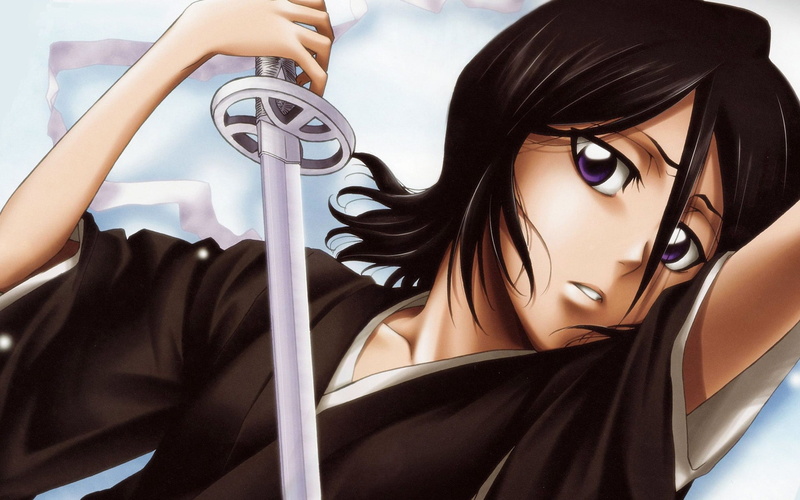 Zanpakuto Bleach Rukia Hd 1080p Soft Art Kuchiki Anime Shading Kuchiki Rukia Hd Wallpaper 5102