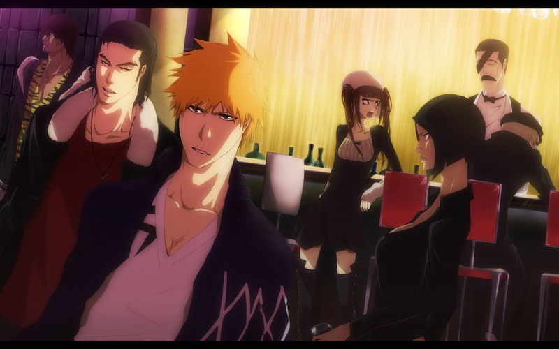 1080P, Yasutora Sado, Fullbringers, Jackie Tristan, Ichigo Kurosaki, Kūgo Ginjō, Giriko Kutsuzawa, Yukio Hans Vorarlberna, Bleach, Riruka Dokugamine