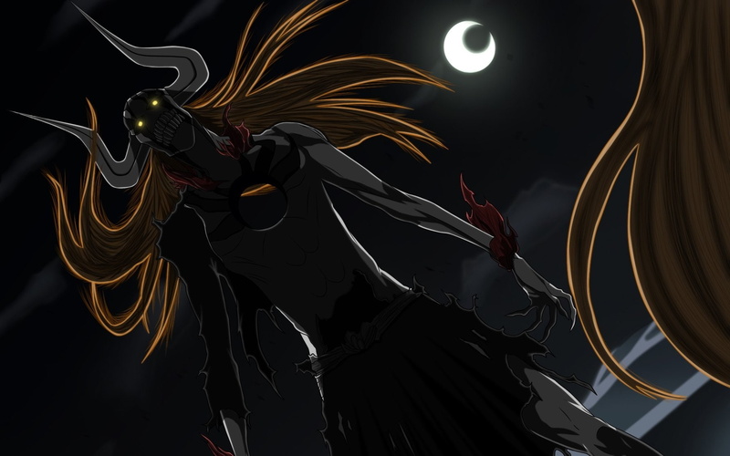 ichigo, bleach, vastolorde, hollow, 720P, inoue, moon, orihime