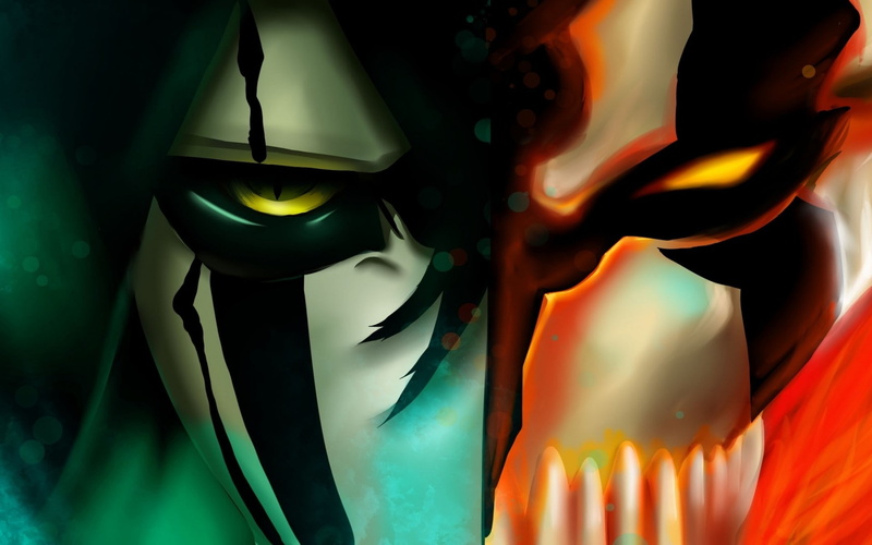 kurosaki, ulquiorra, cifer, ichigo, vastolorde, digital, paintings, fan, bleach, art, 1080P, espada