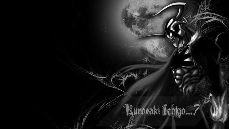 hollow, manga, bleach, 1080P, kurosaki, vastolorde, moon, horns, ichigo