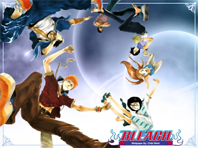 Bleach, Yasutora Sado, Ichigo Kurosaki, Uryu Ishida, 720P, Rukia Kuchiki, Orihime Inoue