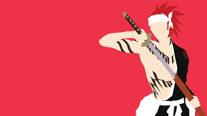 Bleach, Renji Abarai, 1080P