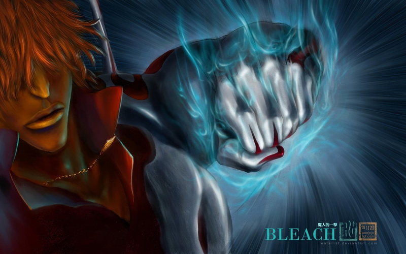 la, la-meurte, muerte, manga, bleach, 2K, the-death, yasutora-sado, one-strike-of-the-demon, fullbring, right-arm-of-the-gi