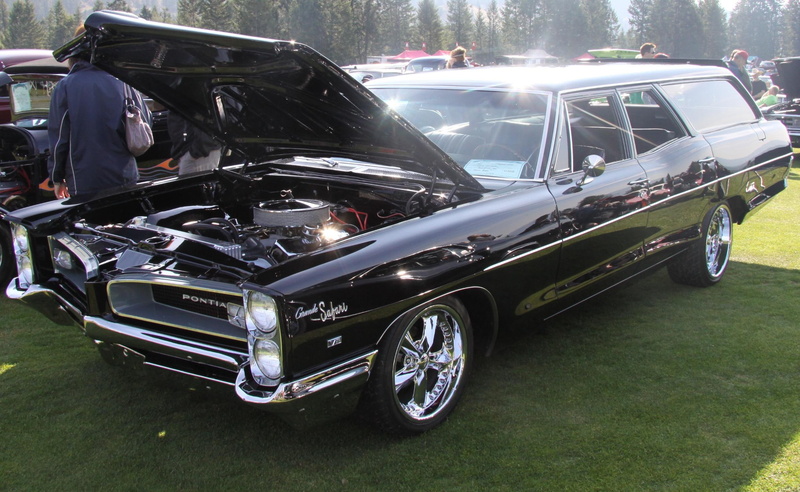 black, pontiac, tires, engine, 1080P, safari, gre, cars, photography, headlights