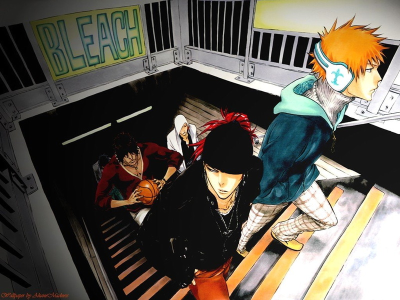 Abarai Renji, Kurosaki Ichigo, Ikkaku Madarame, Bleach, 480P, Yasutora Sado