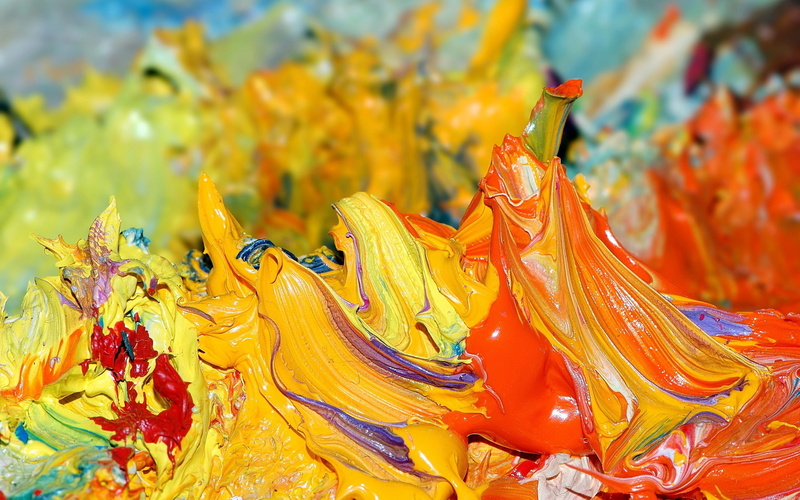 form, mixed, Color, paints, 2K, Paint, close, assorted