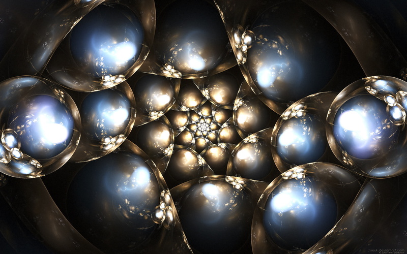 light, dark, art, bright, patterns, digital, 1080P, glow, fractal, absract