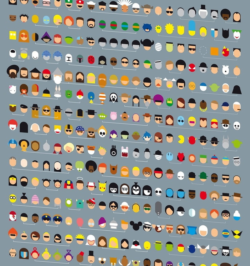 Abstract 3D Vectors, arrangement, communication, variation, large group of objects, indoors, choice, close-up, shape, no people, abundance, design, abstract illustration