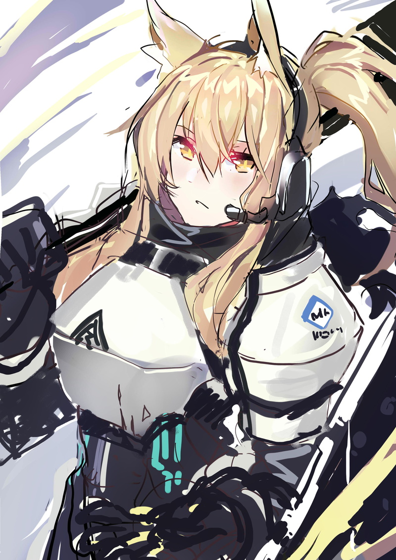 anime, Arknights, Nearl(Arknights), 2K, ECHJ, anime girls