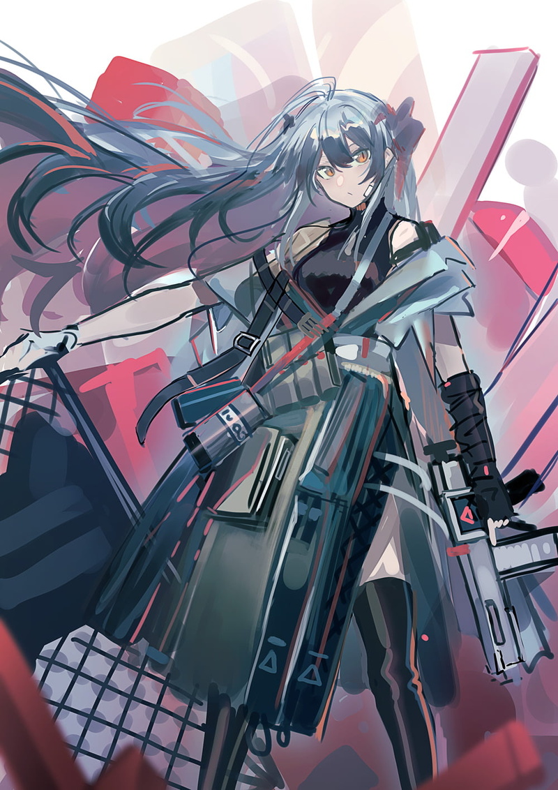 Arknights, anime girls, ECHJ, anime, 720P