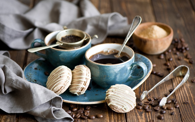 1080P, cakes, coffee
