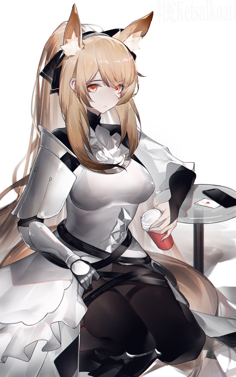 Yushi Ketsalkoatl, anime girls, Blemishine (Arknights), Arknights, anime, 4K