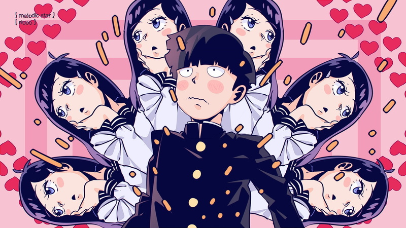 1080P, Shigeo Kageyama, Tsubomi Takane, Anime, Mob Psycho 100