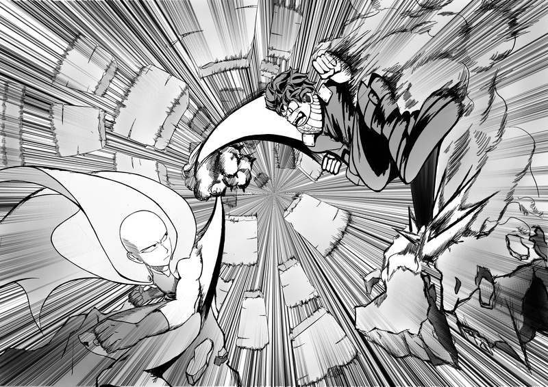 Saitama (One-Punch Man), My Hero Academia, One-Punch Man, Izuku Midoriya, 4K, Anime, Crossover
