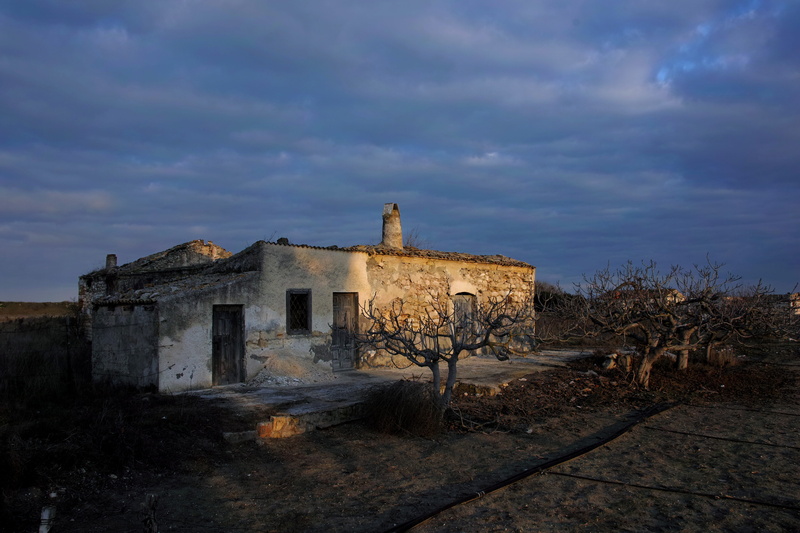 sky, building exterior, built structure, deterioration, earth, nature, decline, outdoors, campaign, wall, no people, sunset, architecture, evening, old houses