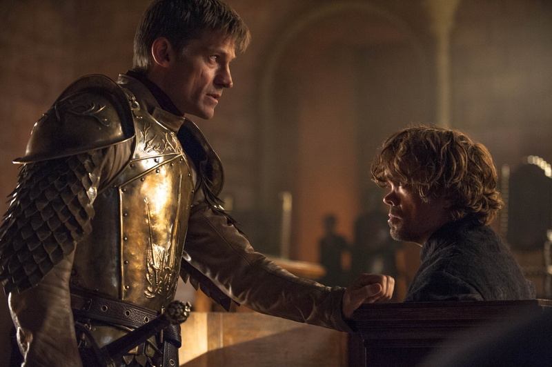 Tyrion Lannister, adult, Jaime Lannister, waist up, mid adult men, TV Show, males, men, Game Of Thrones, Peter Dinklage, mid adult, two people, leather