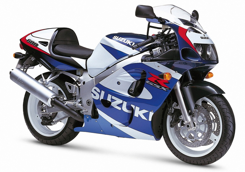motorcycle, 1997, suzuki, gsxr, srad, 600, 720P