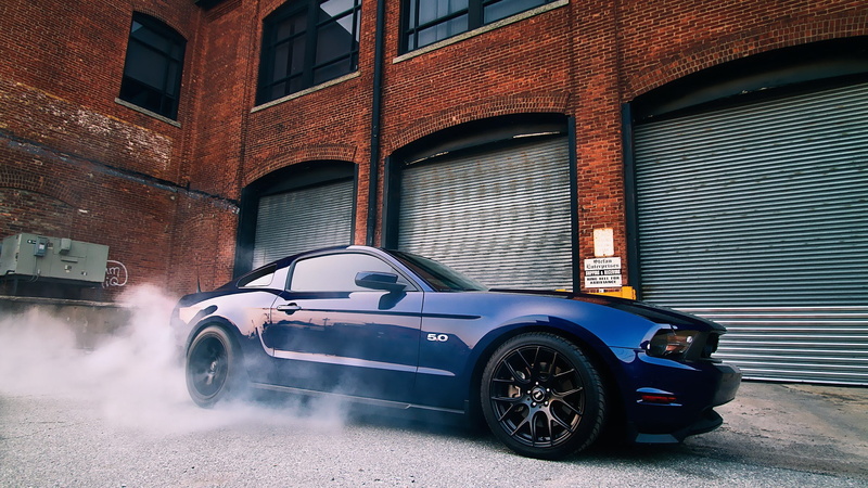 ford, cars, mustang, burnout, 1080P, hd