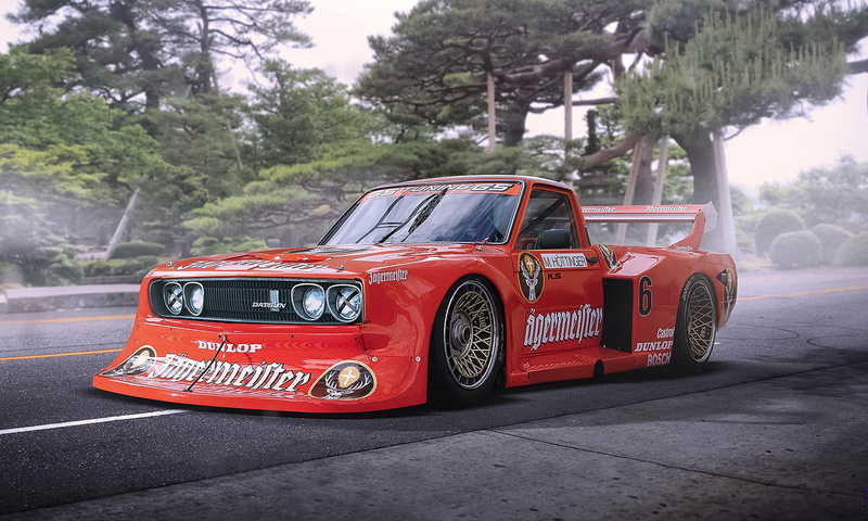 Datsun, Car, Tuning, by Khyzyl Saleem, Future, Race, 1080P, 620