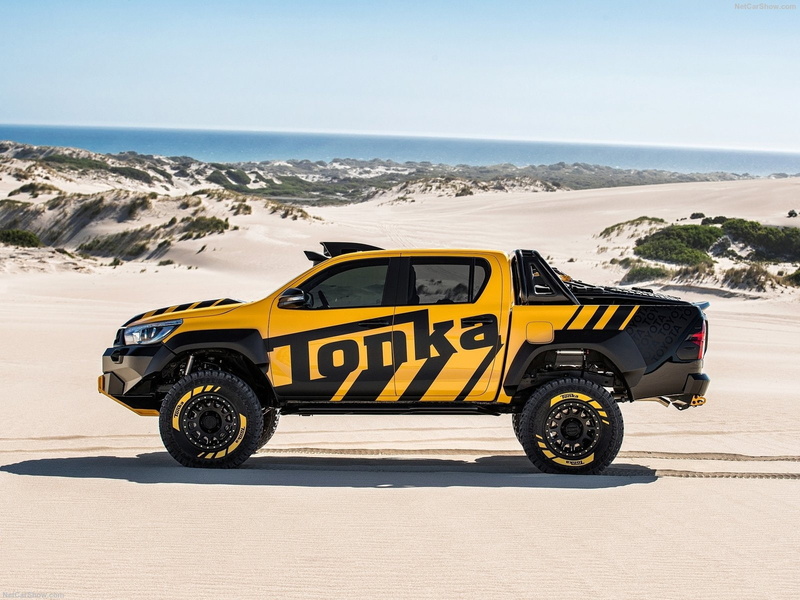 hilux, concept, truck, pickup, 720P, tonka, 2017, toyota