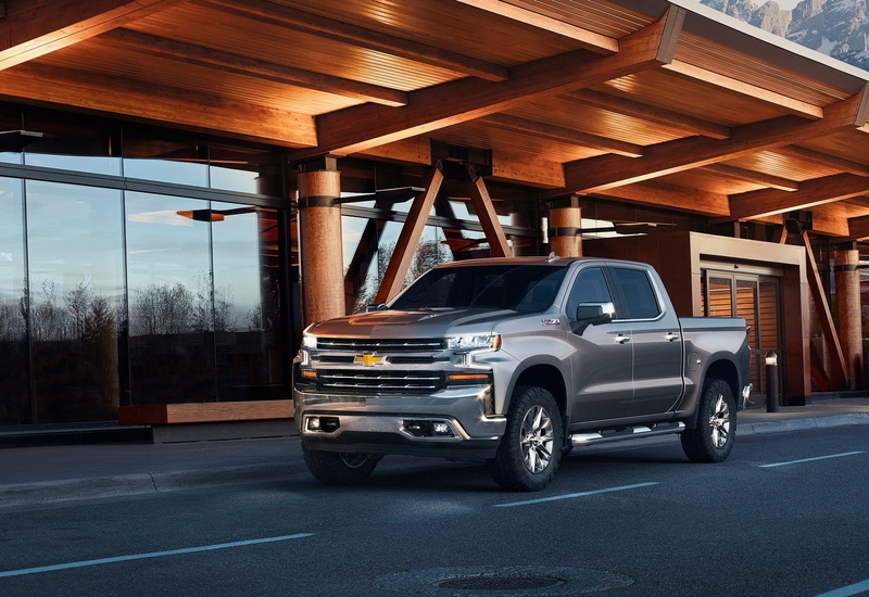building exterior, (2019), city, chevrolet, outdoors, motor vehicle, parking, nature, built structure, wood - material, land vehicle, 720P, transportation
