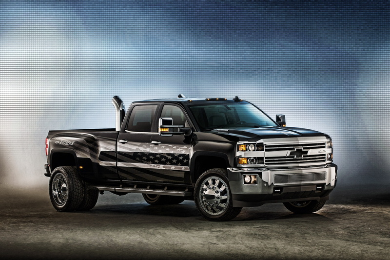 Silverado, Chevrolet, truck, Concept, pickup, crew, cab, 2K, black