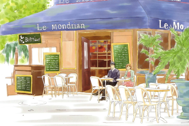 window, Nodame Cantabile, men, 2K, restaurant, table, outdoors, chair, glass, communication, cafe, seat, business, day, western script, lifestyles, real people