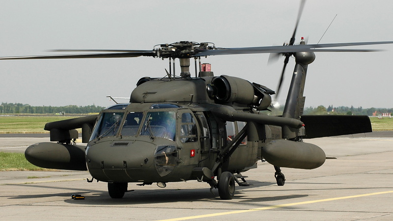 U.S. Army, area, Utility helicopter, U.S. Navy, grey, Sikorsky, 4K, UH-60, black, runway, landing, helicopter, Black Hawk