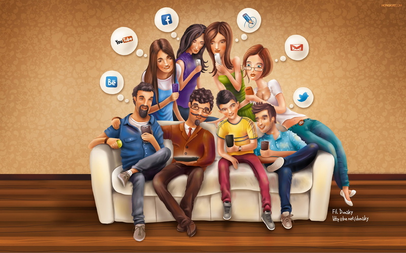 social, media, 1080P